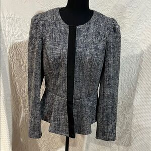Halogen Tweed Peplum Jacket, size medium